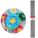 Papel crespón 0,50 x 2,50 m gris Fixo 