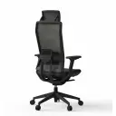 Silla TNK Flex 30 malla Express Actiu con estructura negra