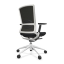 Silla TNK 500 30 malla Express Actiu  con estructura blanca