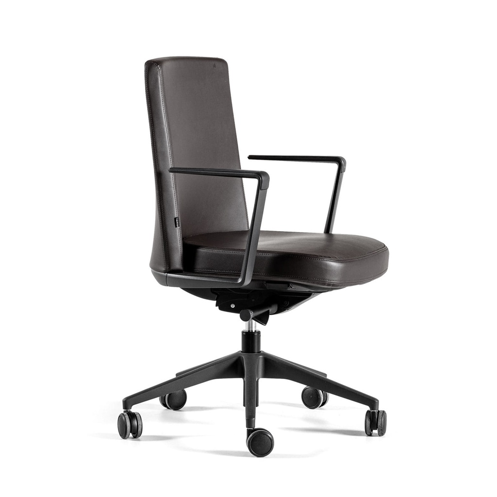 Sillón Cron Class 20 respaldo medio piel