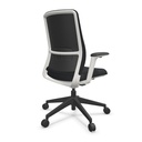 Silla A+S Work 50 blanca tapizada Express Actiu