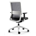 Silla Stay 30 malla Express Actiu con estructura blanca