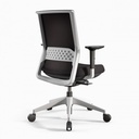 Silla Stay 50 tapizada Express Actiu con estructura blanca