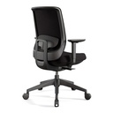 Silla Trim 50 tapizada Express Actiu con estructura negra