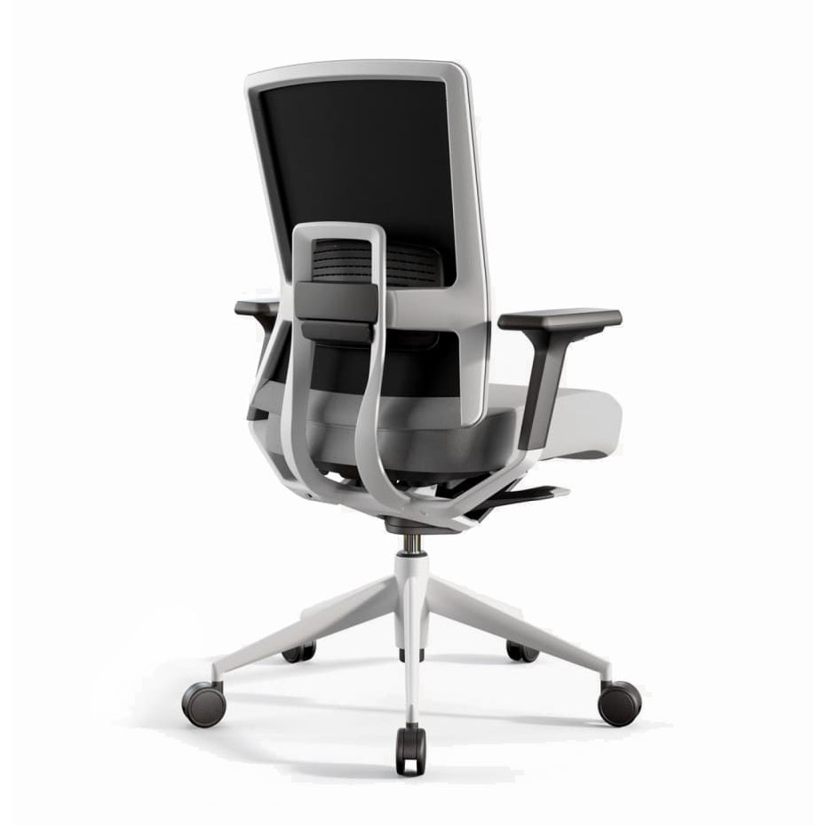 Silla TNK Flex 50 tapizada con respaldo medio | Personalizada