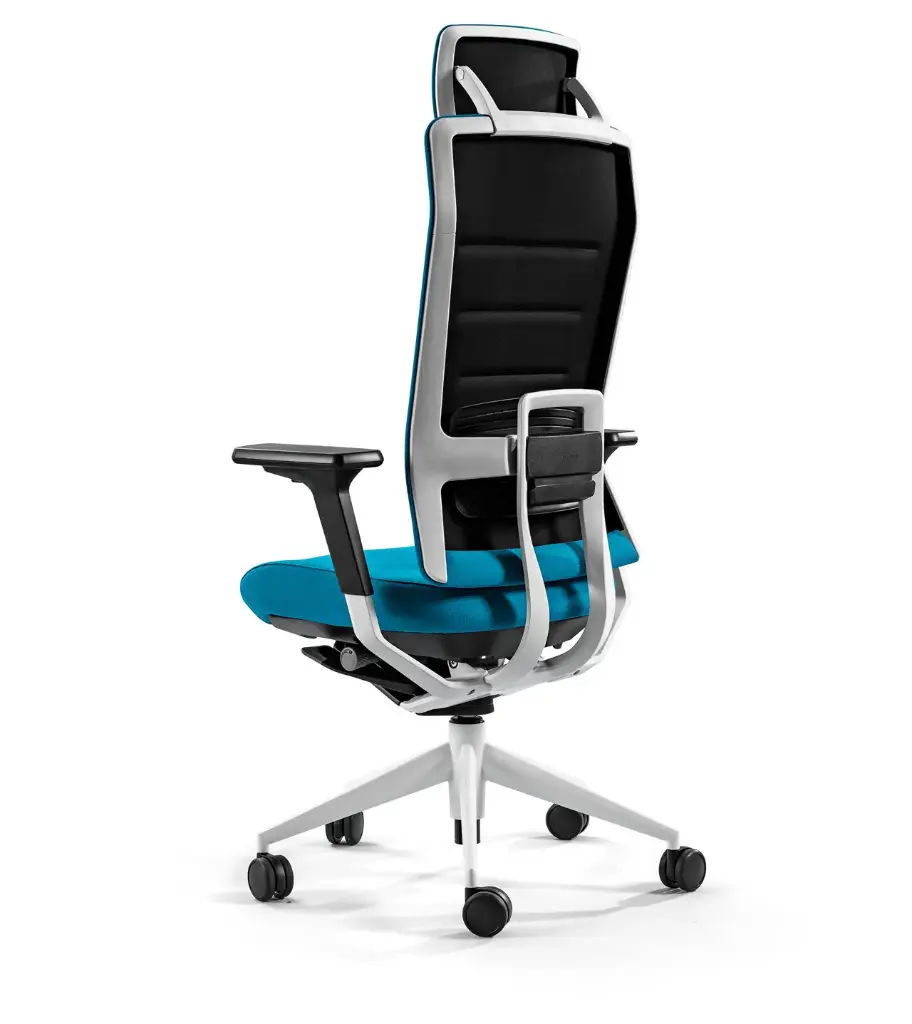Silla TNK Flex 50 tapizada con respaldo alto | Personalizada