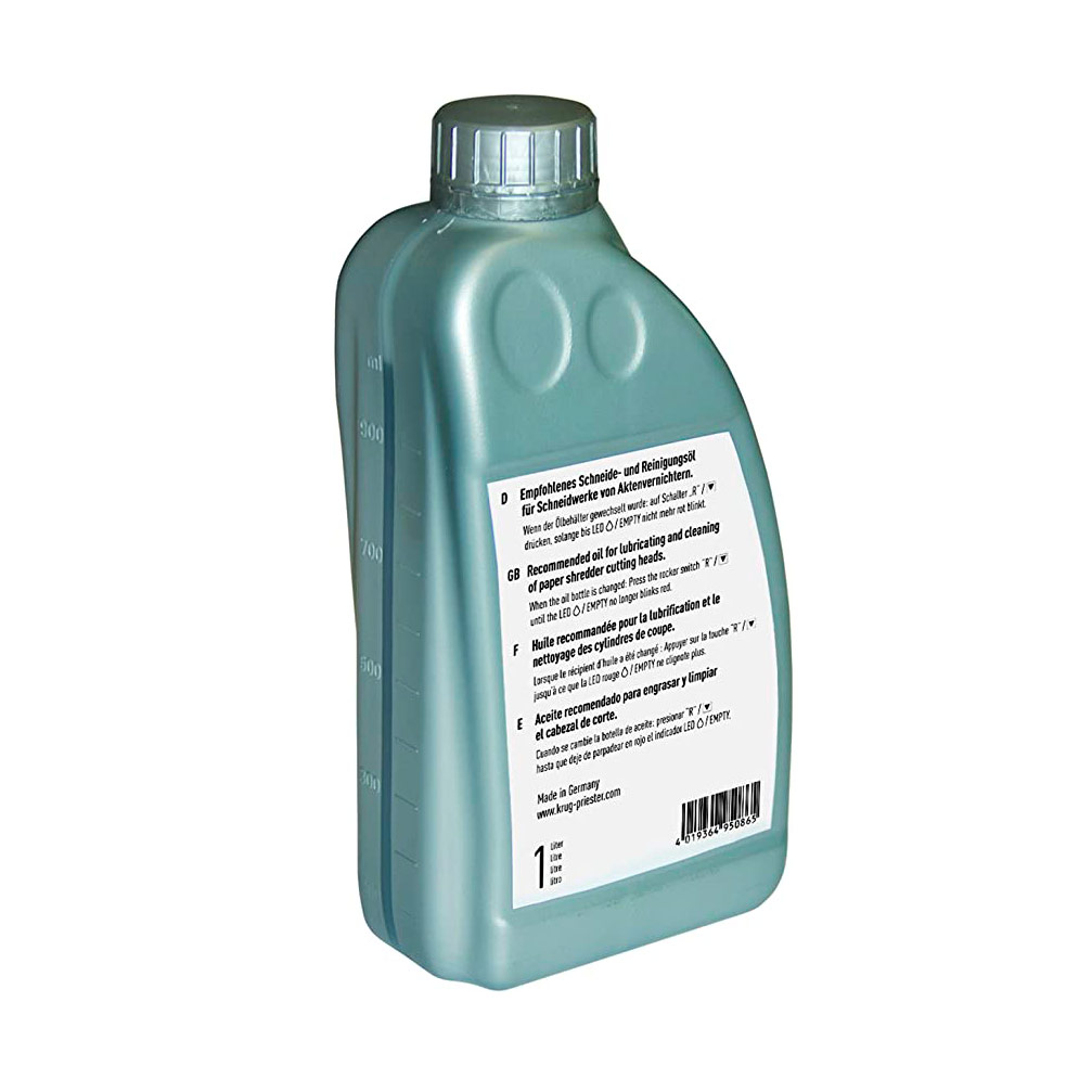 Aceite para destructora Ideal - Bote de 1 litro
