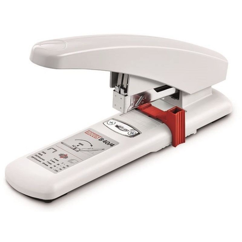 Grapadora de gran capacidad Novus B40 blanca