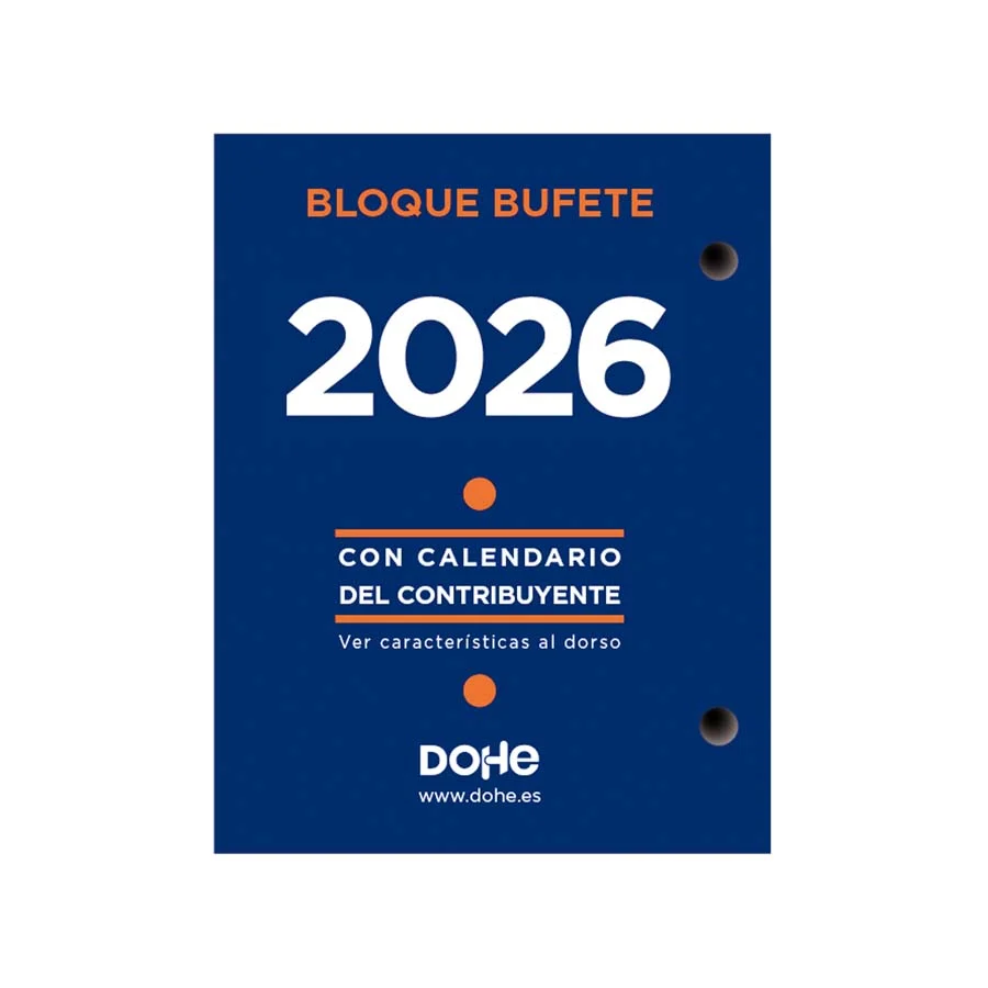 Taco calendario 2026