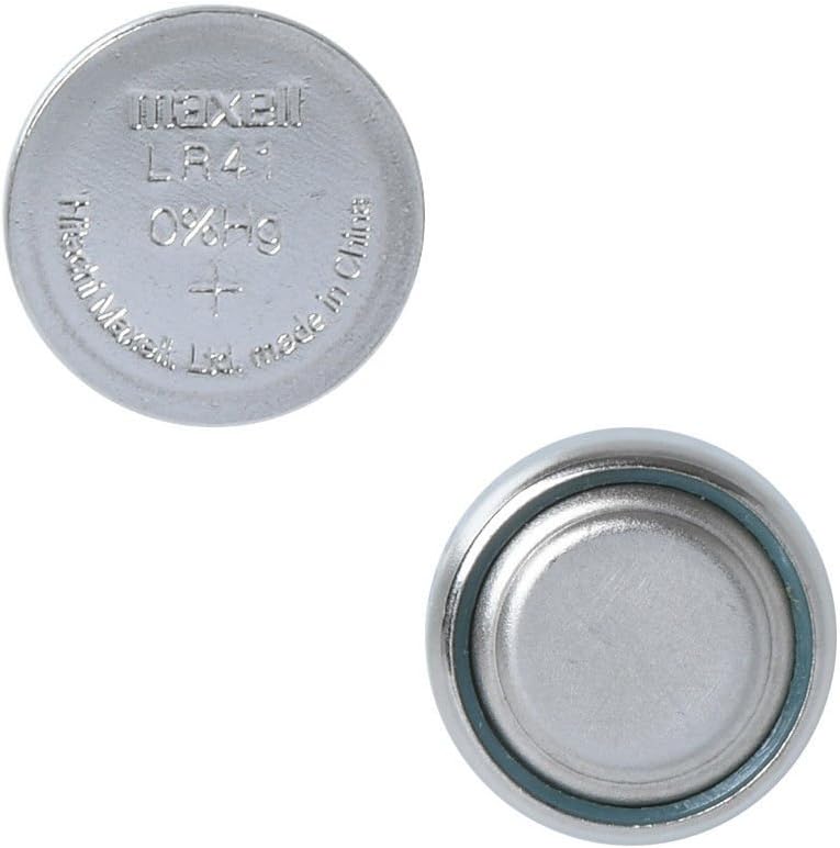 Pilas de botón LR41 Maxell 1,5V (Blíster de 2)