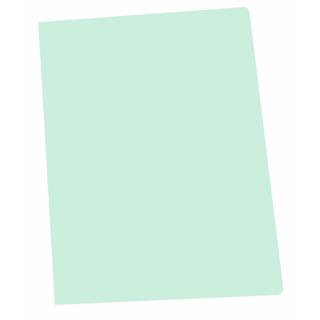 Subcarpeta Folio 180 g/m² verde Gio (Paquete 50 unidades)
