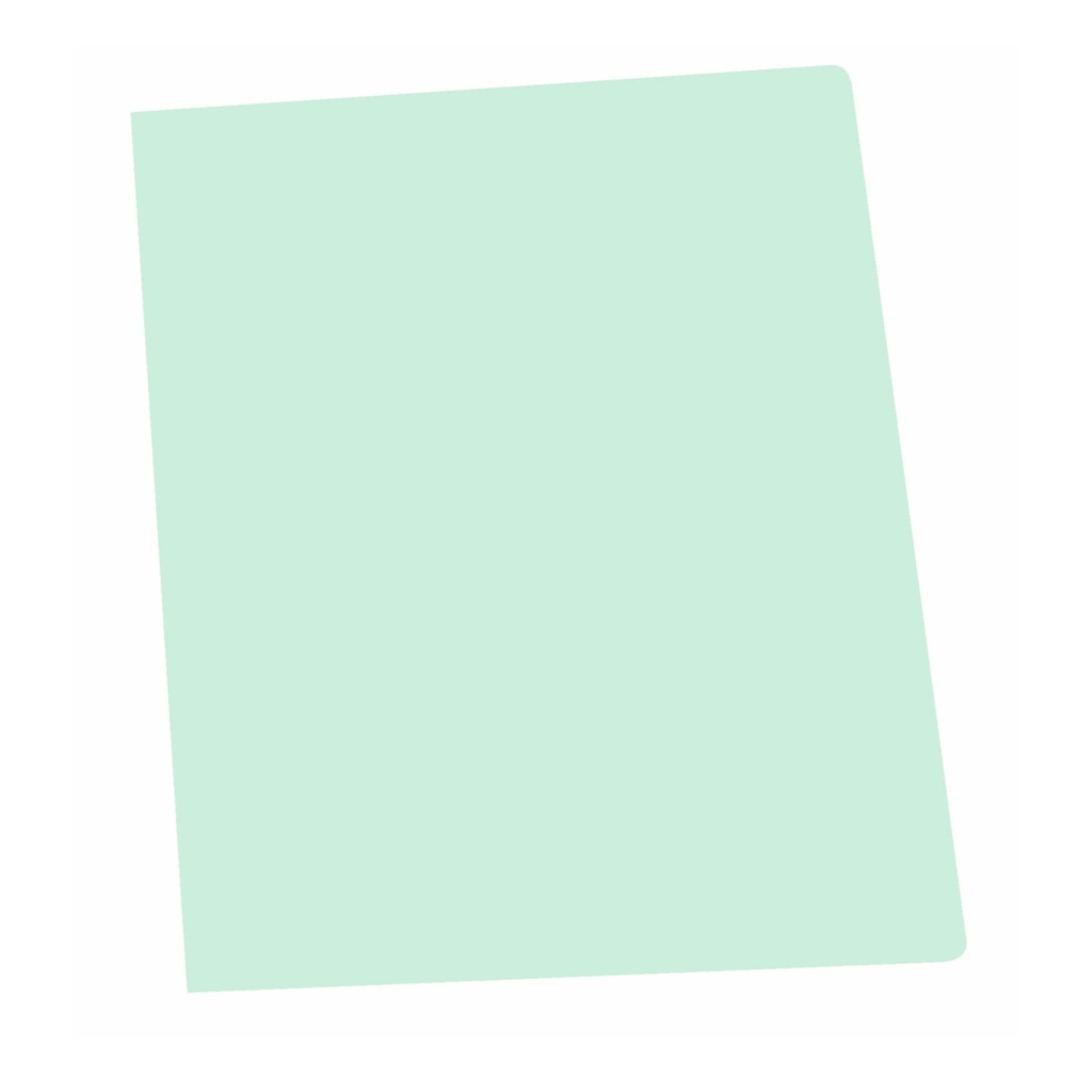 Subcarpeta A4 180 g/m² verde Gio (Paquete 50 unidades)