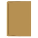 Subcarpeta Pocket Folio 320 g/m² kraft Gio (Paquete 25 unidades)
