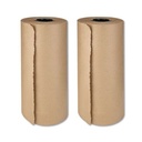 Bobina de papel kraft marrón 31 cm x 150 m (Caja 2 unidades)