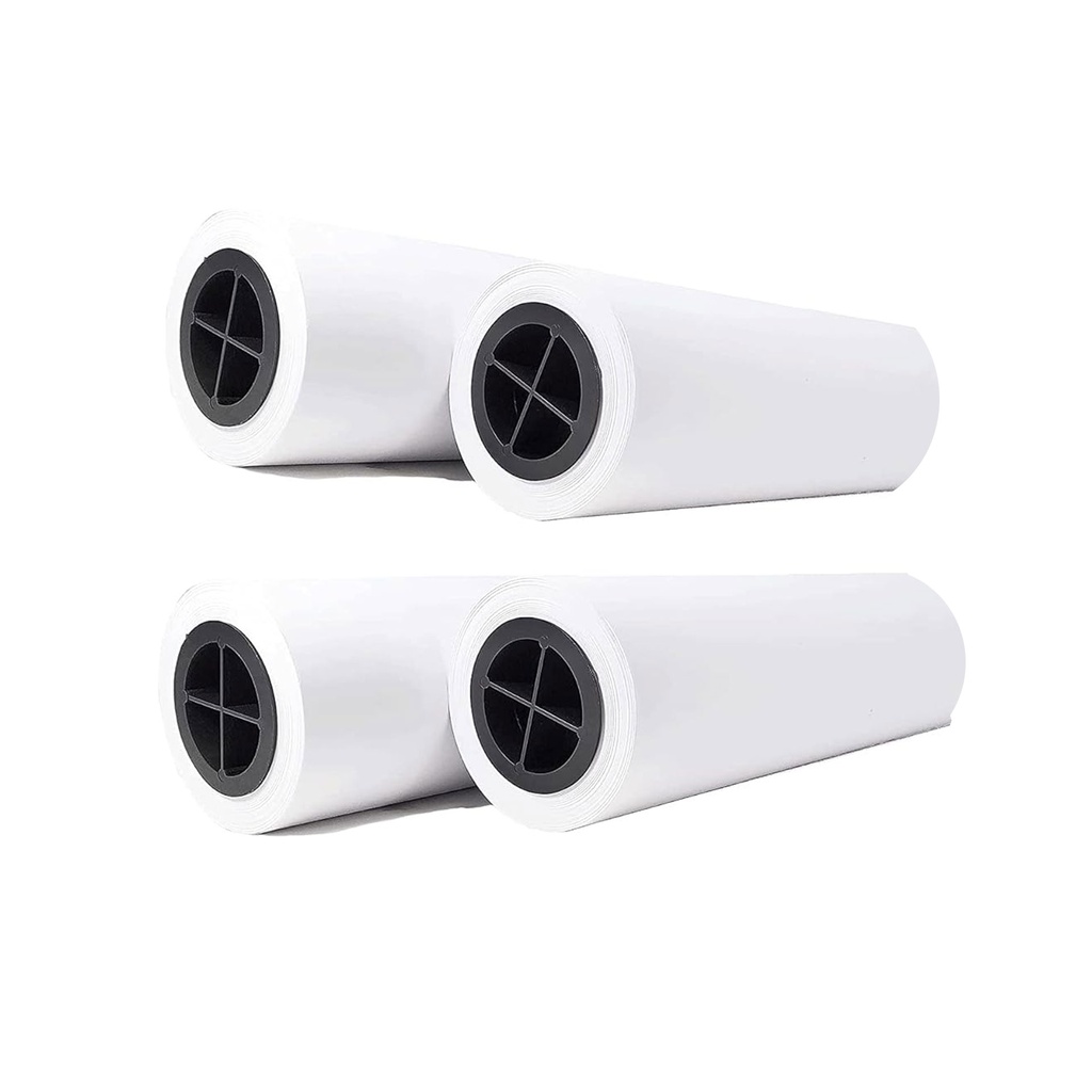 Bobina de papel para plotter 610 mm x 50 m de 80 g/m² (Caja 4 unidades)