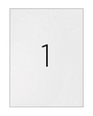 Etiquetas adhesivas A4 210 x 297 mm Fabrisa (Caja 100 hojas)