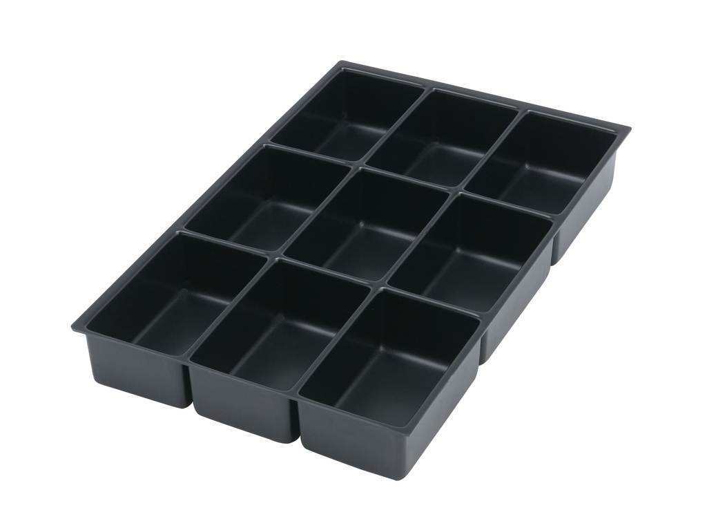 Bandejas para cajón A4 con 9 compartimentos de 51 mm (Pack 5 unidades) 226P5