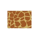 Bolsa de disfraz 55 x 70 estampado jirafa a una cara