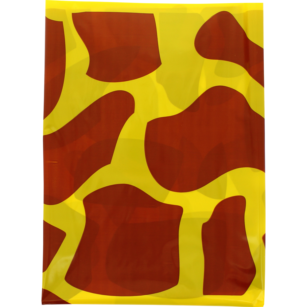 Bolsa de disfraz 65 x 90 estampado jirafa a doble cara (Pack 5 unidades)