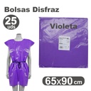 Bolsa de disfraz 65 x 90 violeta (Pack 25 unidades)