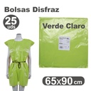 Bolsa de disfraz 65 x 90 verde claro (Pack 25 unidades)
