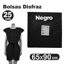 Bolsa de disfraz 65 x 90 negro (Pack 25 unidades)