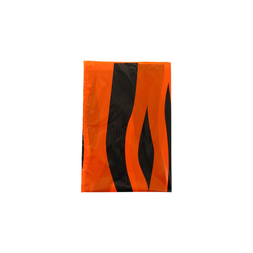 Bolsa de disfraz 56 x 70 estampado tigre a doble cara (Pack 25 unidades)