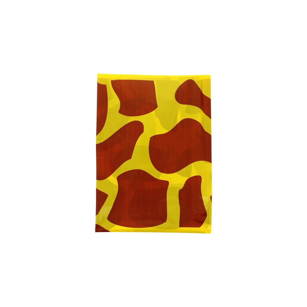 Bolsa de disfraz 56 x 70 estampado jirafa a doble cara (Pack 25 unidades)