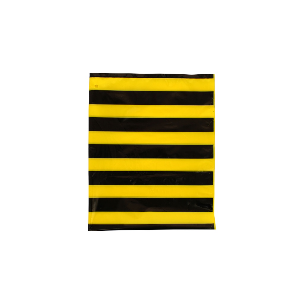 Bolsa de disfraz 56 x 70 estampado abeja a doble cara (Pack 25 unidades)