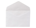 Sobre blanco 120 x 176 mm engomado (Caja 500 unidades)