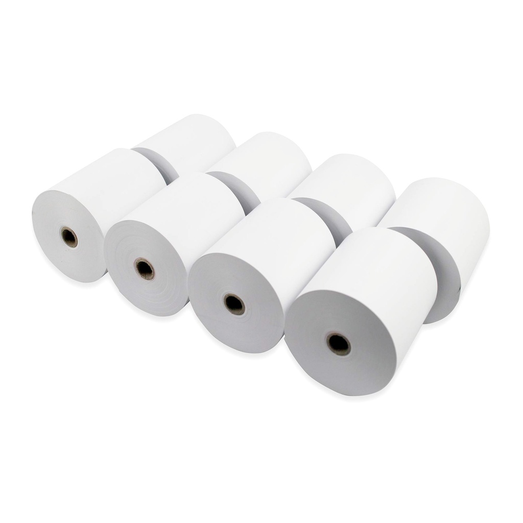 Rollo de papel térmico 80 x 80 x 12 mm (Pack 8 unidades)