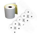 Rollo de papel térmico autocopia 74 x 65 x 12 mm (Pack 10 unidades)