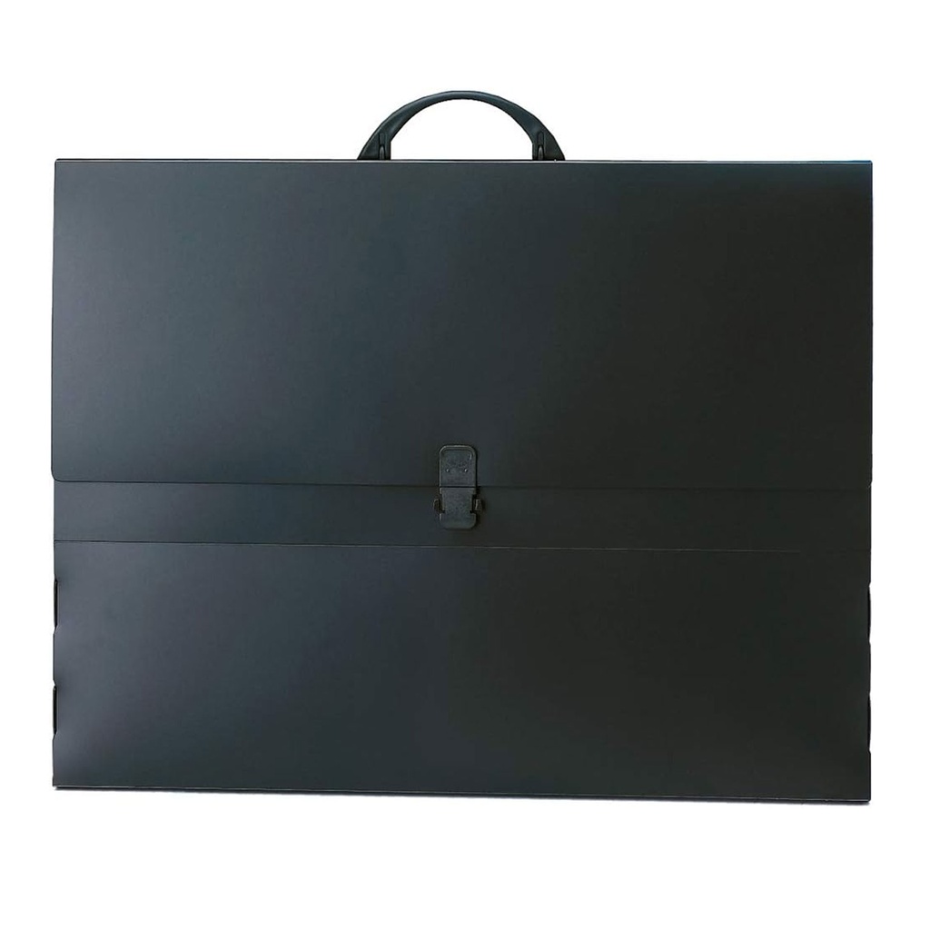 Maletín portaplanos Grafoplas 38300010 negro 530 x 410 mm