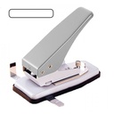 Perforadora de ojal 4 x 15 mm profesional para tarjetas, cartón y PVC