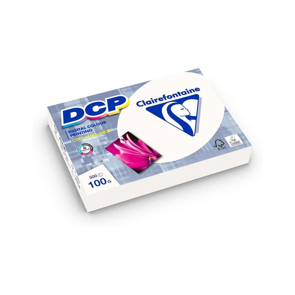 Papel A3 100 g/m² DCP Clairefontaine (Paquete 500 hojas)