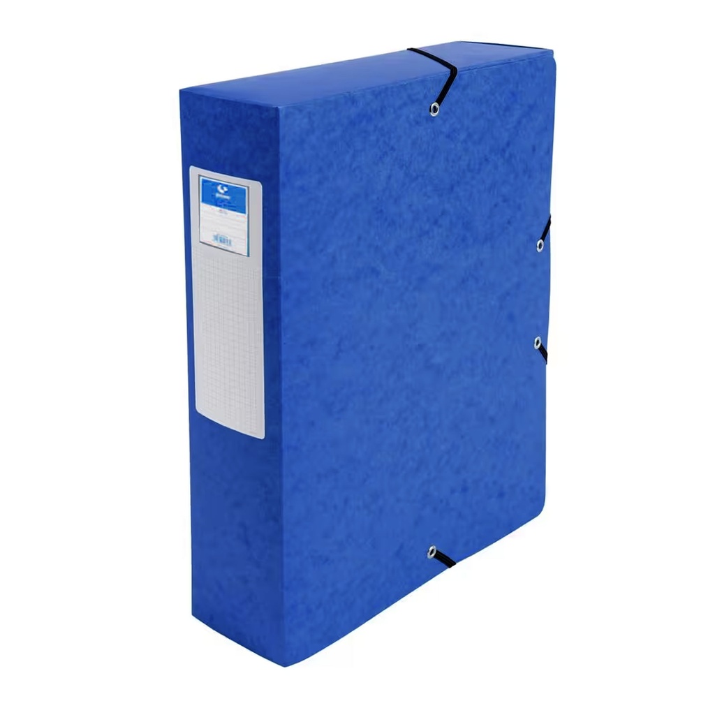 Carpeta de proyectos lomo de 90 mm azul Project