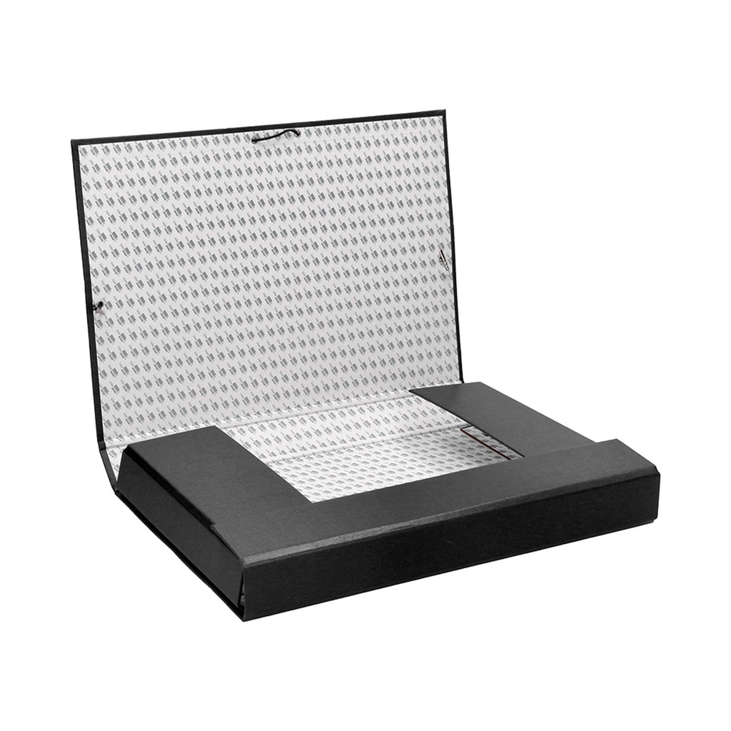 Carpeta de proyectos lomo de 50 mm negra