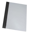 Dossier fástener metálico Folio negro 200 µ Grafoplás