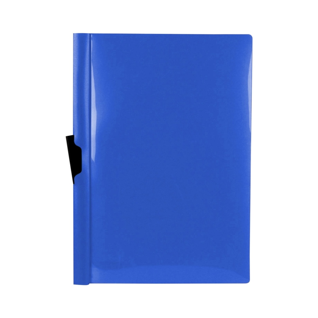 Dossier clip lateral A4 azul para 30 hojas Liderpapel