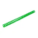 Espiral de plástico verde 8 mm 4:1 (Caja 100 unidades)
