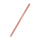 Espiral metálico rojo 10 mm 5:1 (Pack de 10)