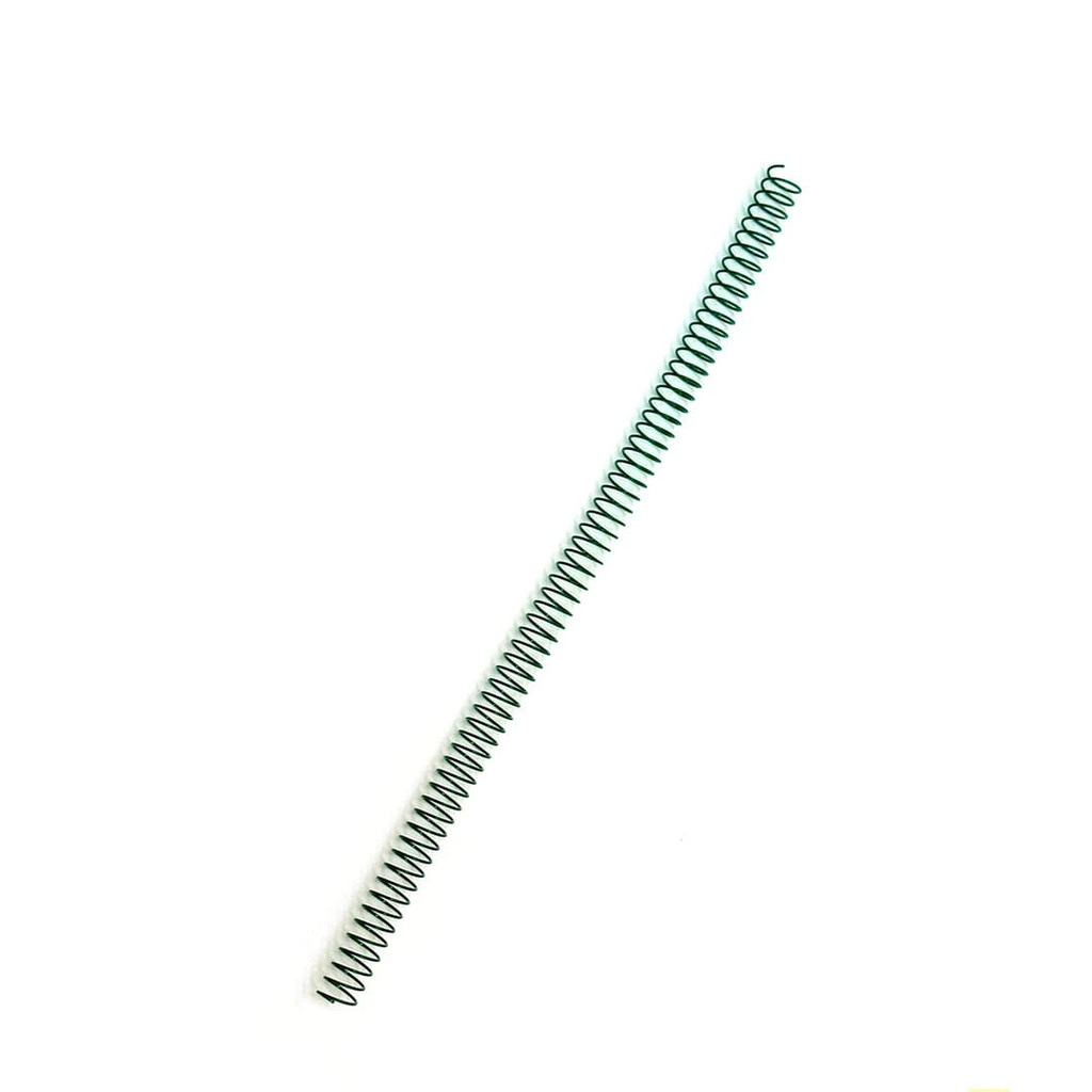 Espiral metálico verde 10 mm 5:1 (Pack de 10)