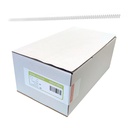 Espiral de plástico transparente 8 mm 5:1 (Caja 100 unidades)