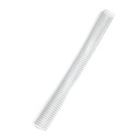Espiral metálico blanco 36 mm 5:1 (Pack de 10)