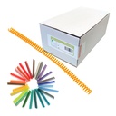 Espiral de plástico color 14 mm 5:1 (Caja 100 unidades)