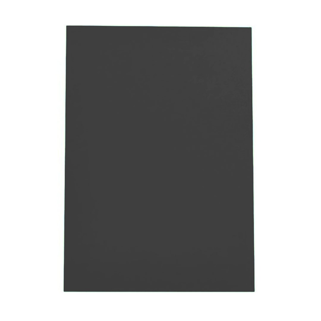 Portada de encuadernación A3 negra opaca de plástico de 500 micras (Pack de 10)