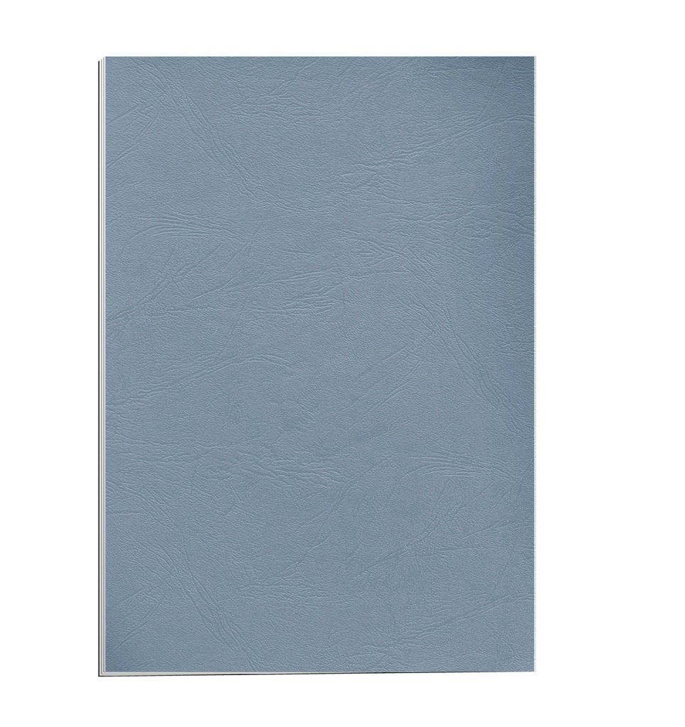 Portada de encuadernación A4 azul claro de cartulina de 250 g/m² Fellowes (Pack de 10)