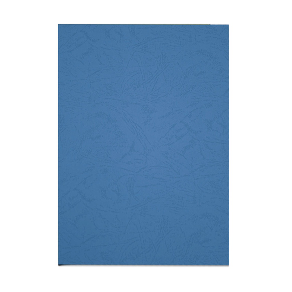 Portada de encuadernación A4 azul de cartulina de 250 g/m² Fixo (Pack de 10)