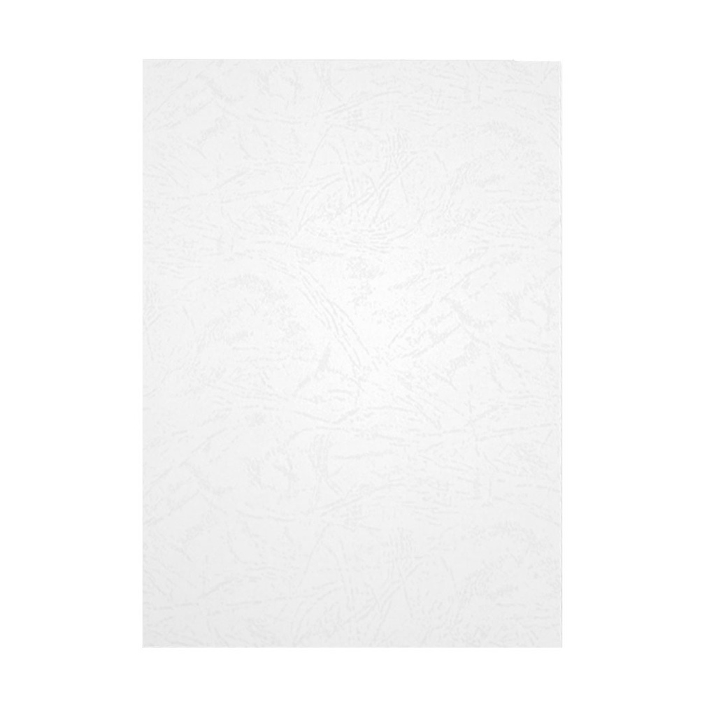 Portada de encuadernación A4 blanca de cartulina de 250 g/m² Fixo (Pack de 10)