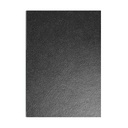 Portada de encuadernación A4 negra de cartón gofrado de 500 g/m² (Pack de 10)